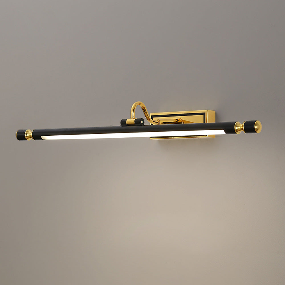 Lampes LED pour salle de bain | Éclairage mural moderne noir | Inclus LED | Fer et acrylique | Source d'énergie câblée | Installation simple