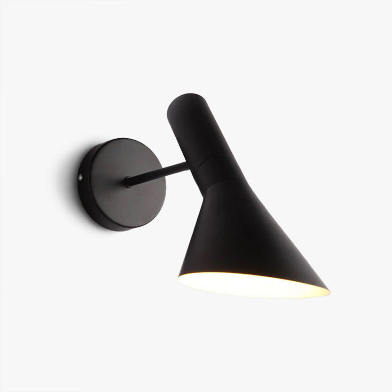 Brady Moderne LED Wandleuchte | Verstellbar | Schwarze Oberfläche | Ideal für Esszimmer, Wohnzimmer oder Schlafzimmer | Innenbeleuchtung | Drehbares