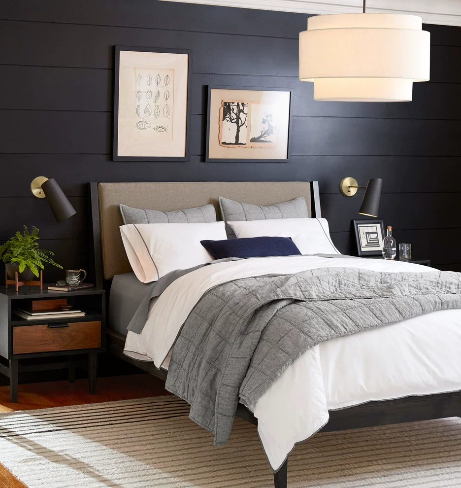 Bauhaus Beige | Lag-på-Lag Hørskærm | Justierbare Höhe 150 cm | E26/E27 Fassung | 40W Maximalleistung | Moderne Deckenlampenschirm | Für Küche,