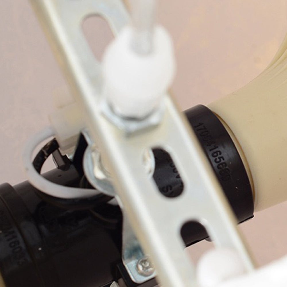 TranquilAura | Żyrandol LED w kształcie chmury | Regulowana jasność | Wysokiej jakości PVC i bawełna | Minimalistyczny design | 60 x 40 cm