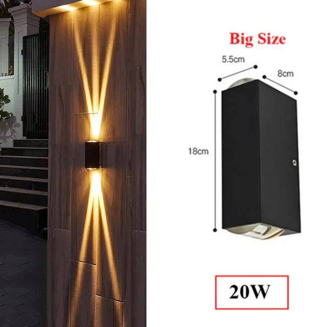 AquaShield LED Flutlicht | Außen Wasserdichte Beleuchtung | Für Schlechtes Wetter | Verschiedene Größen | Eigenschaften: Energieeffizient, Langlebig,