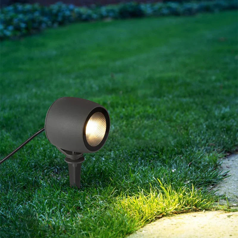 LuminaLeaf | Éclairage de jardin LED 10W-30W | Éclairage paysager étanche | Lampe d'extérieur écologique | Matériau en aluminium | Installation