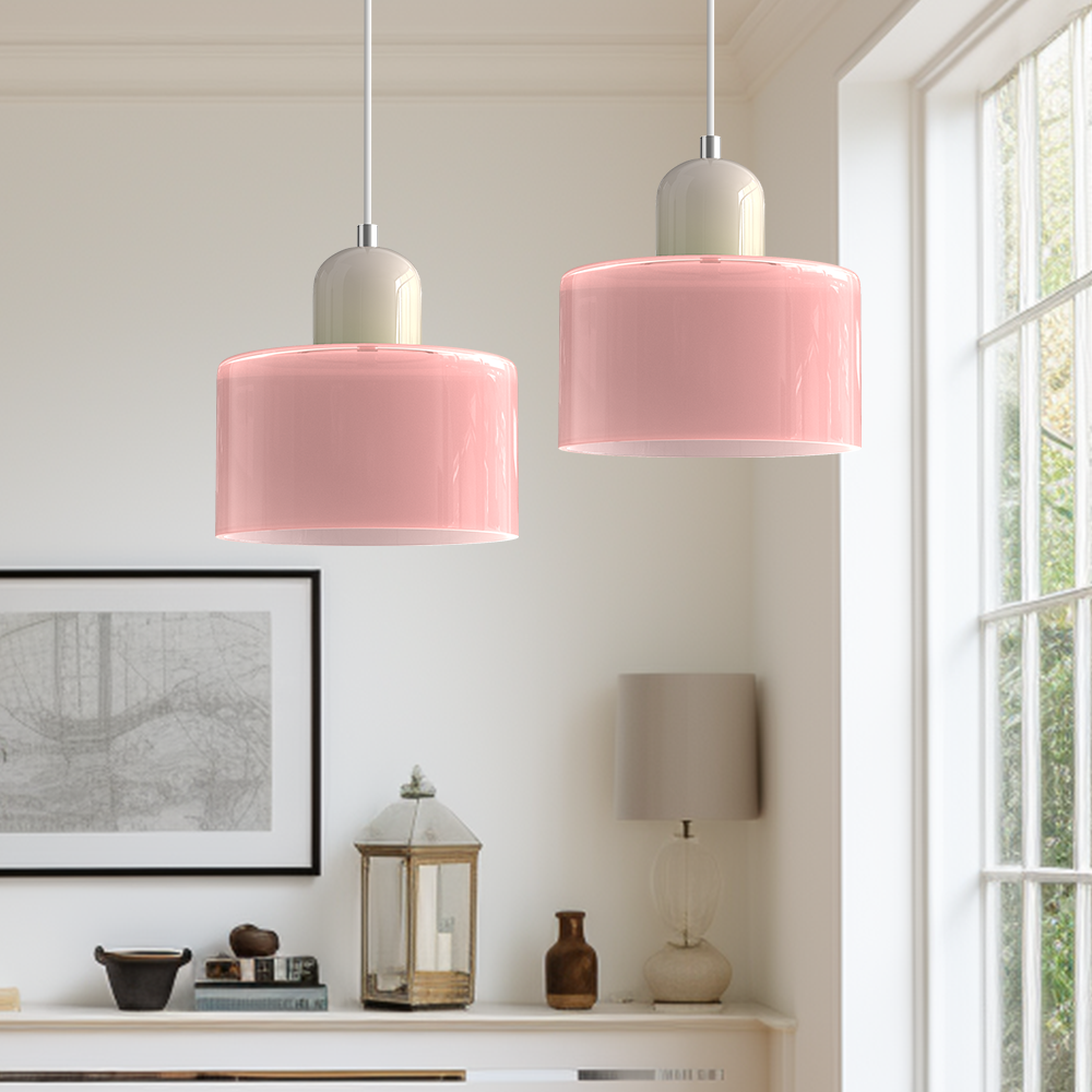Bauhaus Modern Glass Pendant Light | Artistic Design | Home Decor Lighting | Elegant Minimalist Fixture
