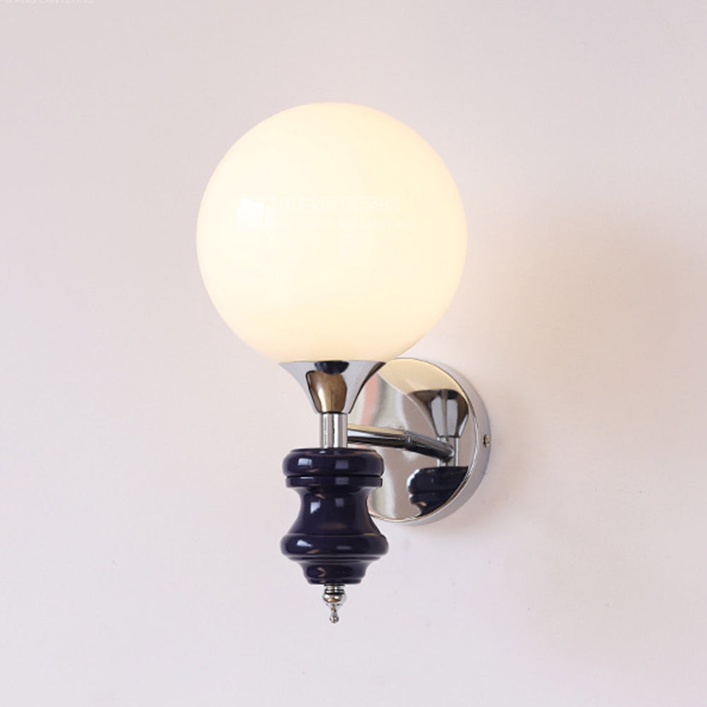 Unik lampe murale vintage française | Laiton & verre | Or | E27 | Design inspiré du Moyen Âge | Pour salle à manger, salon & chambre | 26cm de