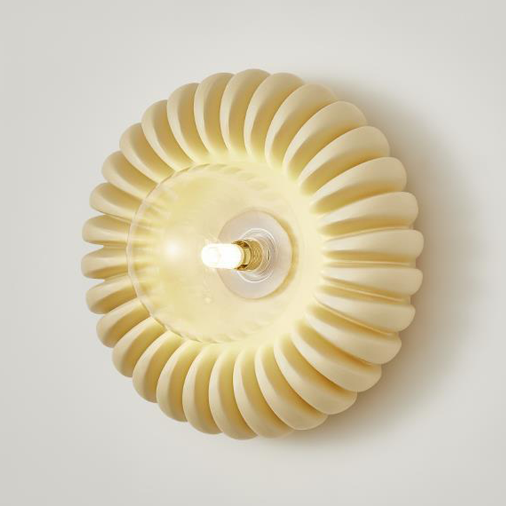 Französische Inspirationsbeleuchtung | Kreative Harz Wandleuchte | E27 Fassung | Stilvolle Beleuchtung für Flure | 150 cm verstellbares