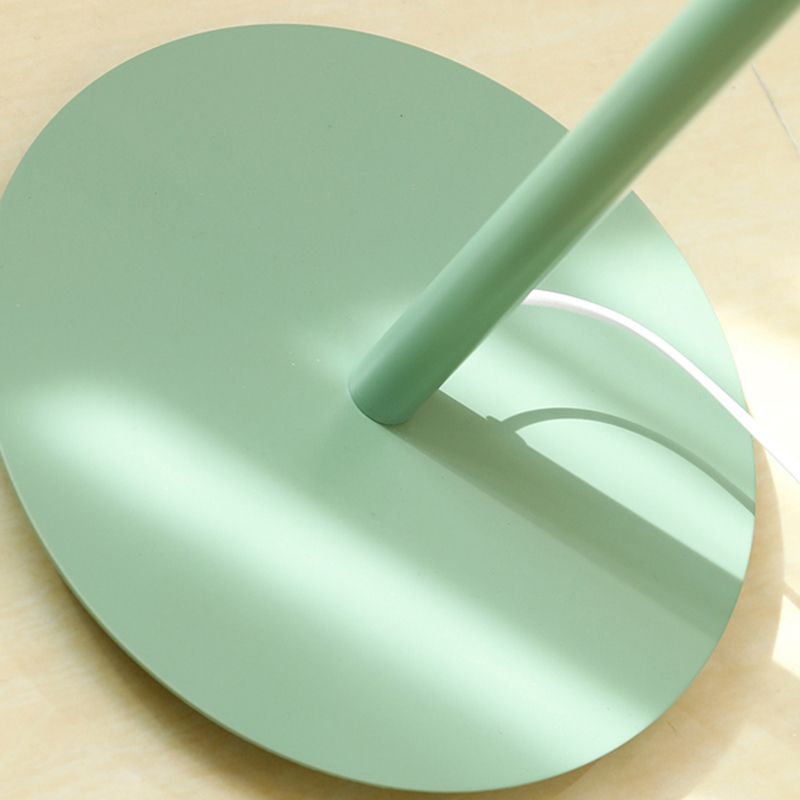 LED Stehlampe | Modernes Design | Morandi Stil | Mehrfarbige Disc | Metall und Keramik | Lampenfassung G9 | 5 Lichtquellen | Für Schlafzimmer und