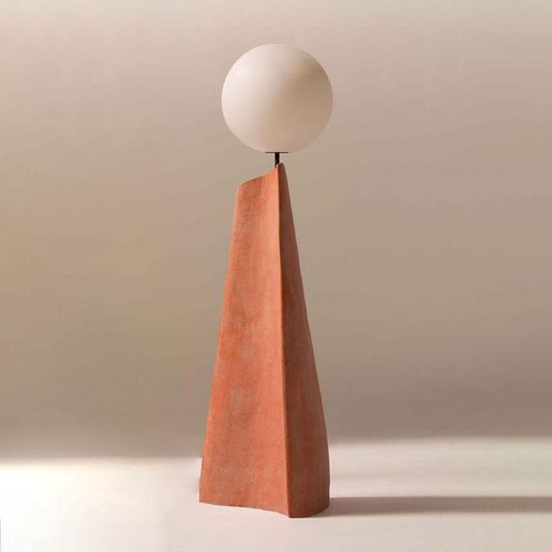 Carins Design LED Lampe | Rot/Braun Metall und Keramik | Wohnzimmer und Esszimmer | Moderner Stil | 5 Licht G9 | Inklusive Lichtquelle | IP20