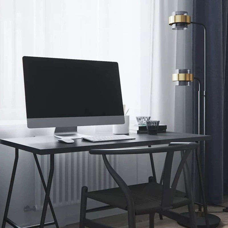 Moderne LED Stehlampe Schwarz | Metall & Keramik | 5 Lichtquellen | Netzstrom | Schlafzimmer & Wohnzimmer | 110-240V | IP20 | Montage