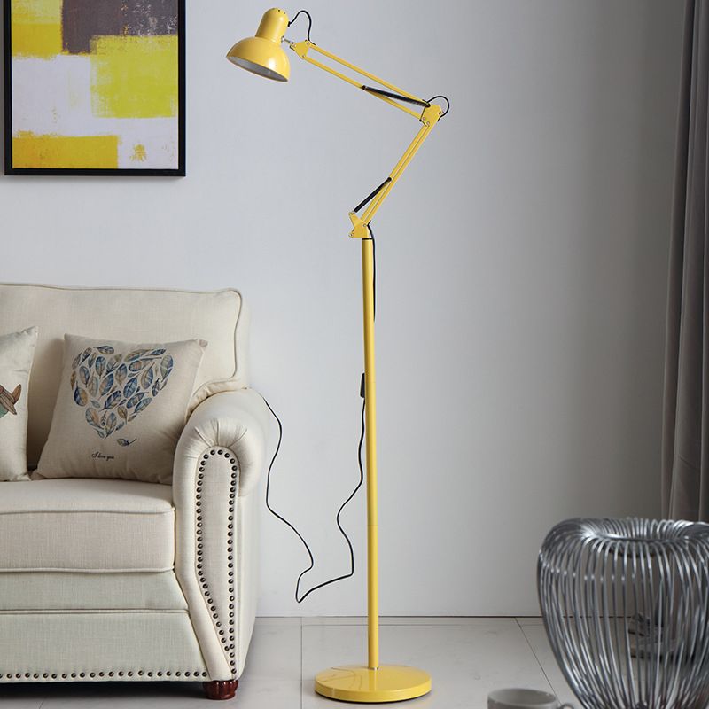 Galveris | Justierbare Architekten-inspirierte Stehlampe | Modernes Design | Stabile Basis | Optimale Arbeitsbeleuchtung | Langlebige Materialien