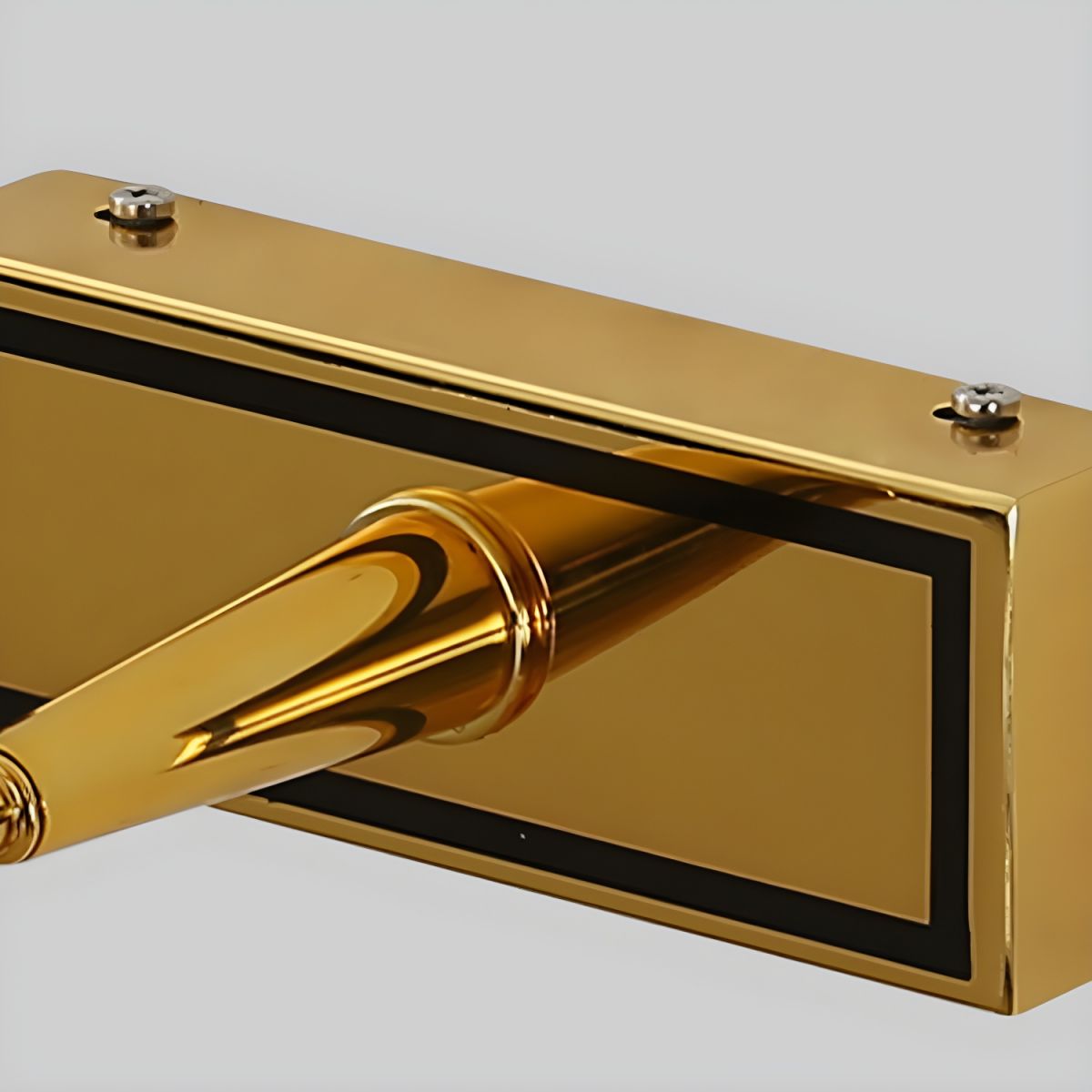 LED-badrumslampor | Modern svart väggmonterad belysning | LED ingår | Järn och akryl | Trådbunden strömkälla | Enkel installation | 110–120 V | Elegant och funktionell design