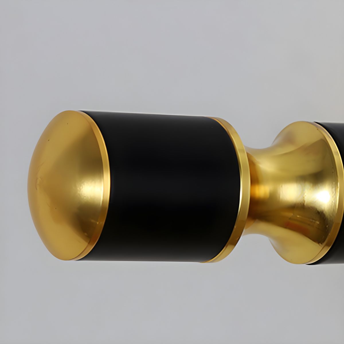 LED-badrumslampor | Modern svart väggmonterad belysning | LED ingår | Järn och akryl | Trådbunden strömkälla | Enkel installation | 110–120 V | Elegant och funktionell design