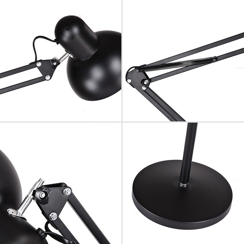 Galveris | Justierbare Architekten-inspirierte Stehlampe | Modernes Design | Stabile Basis | Optimale Arbeitsbeleuchtung | Langlebige Materialien