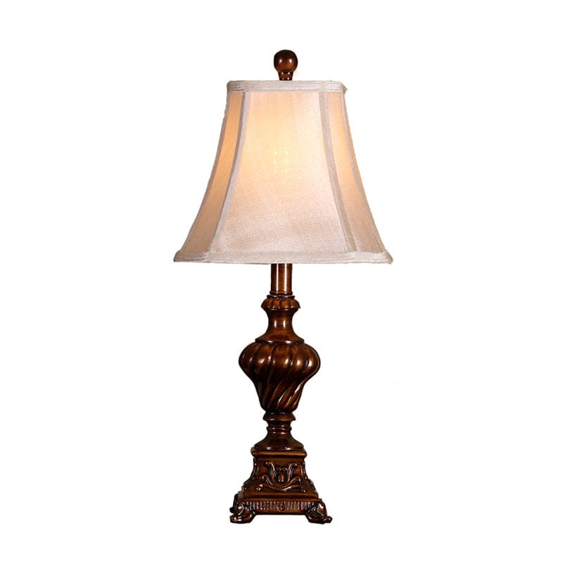 UrnLuxe | Elegancki kształt urny | Lampka nocna 45 cm | Metal i szkło | Czarny | Oprawa E27 | Kabel 2