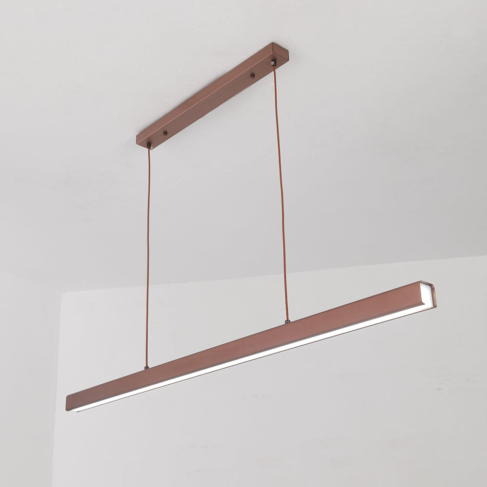 Industriel LED Pendellampe | Moderne Design | Metal og Akryl | Skinnende Finish | SMD Lampefatning | IP20 | Inkluderet Lyskilde | Hjemmebelysning | Energi Effektiv | Dekorer dit Rum | AC 110V-240V