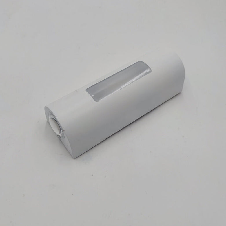 Luminoir LED Applique Murale | Design Cylindrique | Noir/Blanc | Éclairage Extérieur Moderne | Économe en Énergie | 7W | 700 lm | Aluminium & Verre