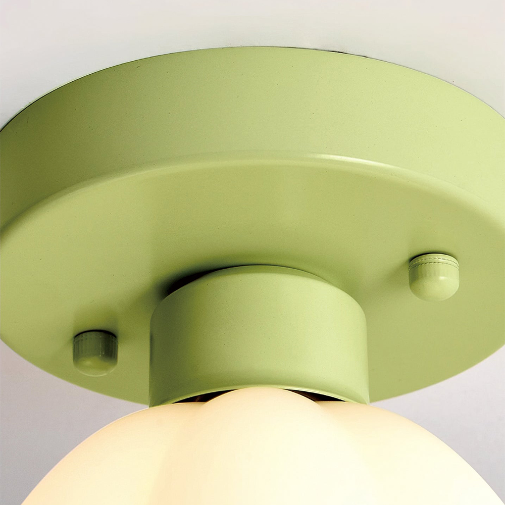 LoveGlow Glas & Metal Loftlampe | Romantisk stil med elegant design | Ideel til stue og soveværelse