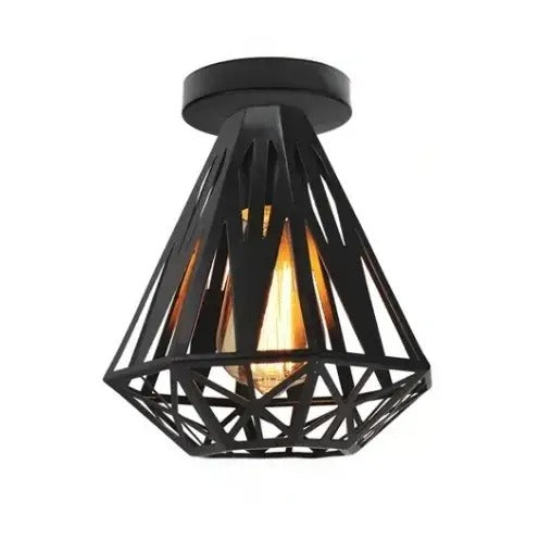 Kunstnerisk | Designet Loftsbelysning | Moderne Nordisk Stil | LED Lys | Skifer & Jern Materiale | 220V Certificeret | For Stue og