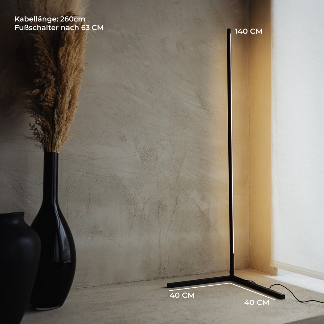 HELIOS | Energieeinsparende LED | Schlankes Design | Moderne Beleuchtung für Wohnzimmer und