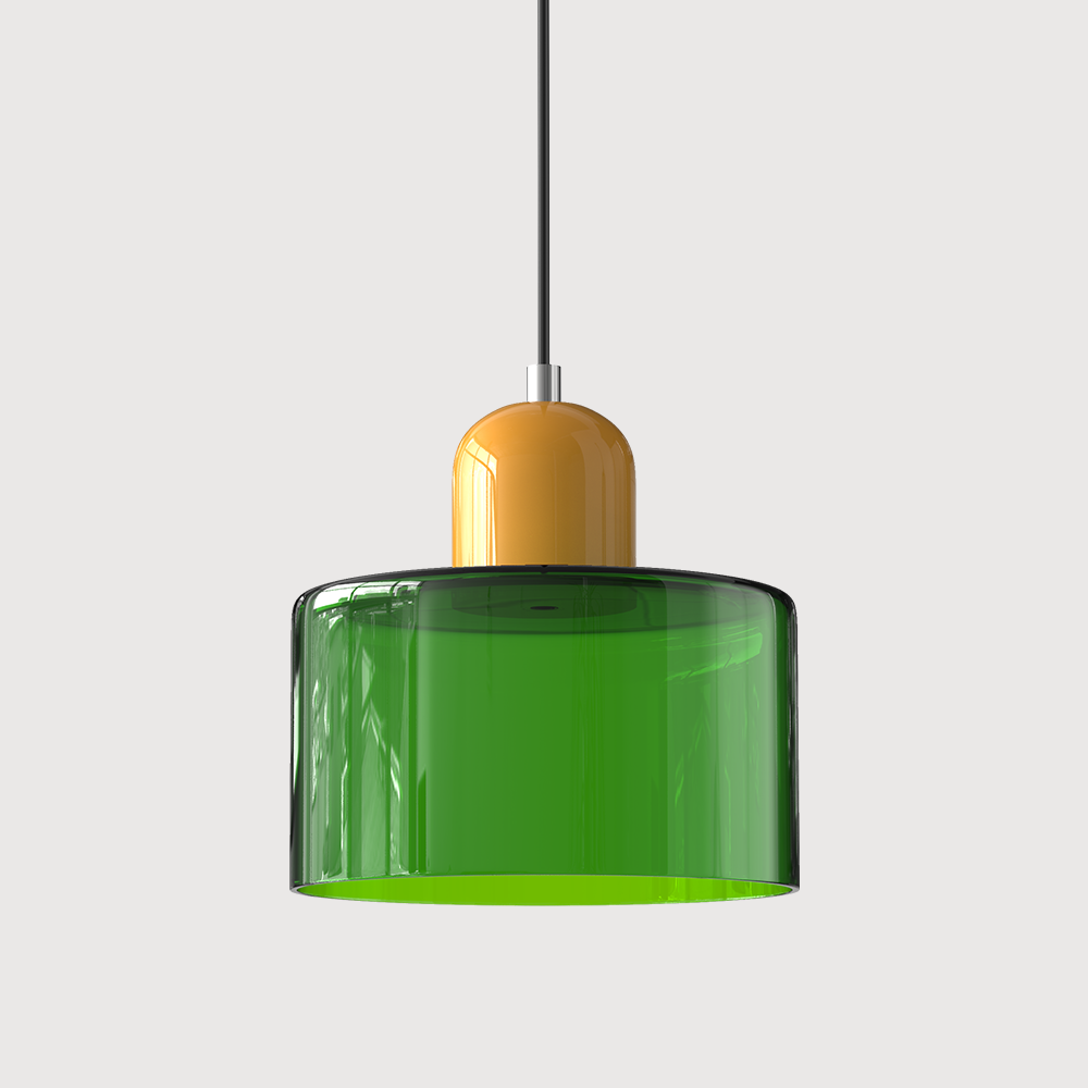 Bauhaus Modern Glass Pendant Light | Artistic Design | Home Decor Lighting | Elegant Minimalist Fixture