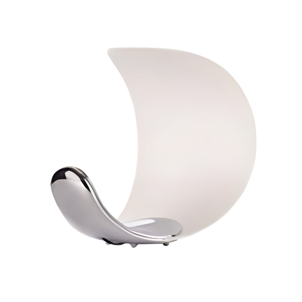 LumiMoon | LED-Moonlampe | Touch-Dimmung | 35x20x10 cm | Aluminium | 7W | 3000K | Modernes Design | Energieeffiziente