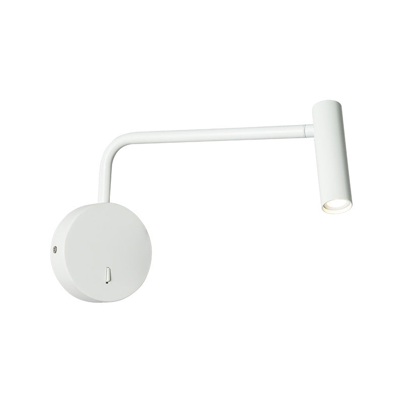 Orr LED-vägglampa | Modern design | Svart/Vit/Guld | Vardagsrum och sovrum | Metall och akryl | IP20 | 110-240V