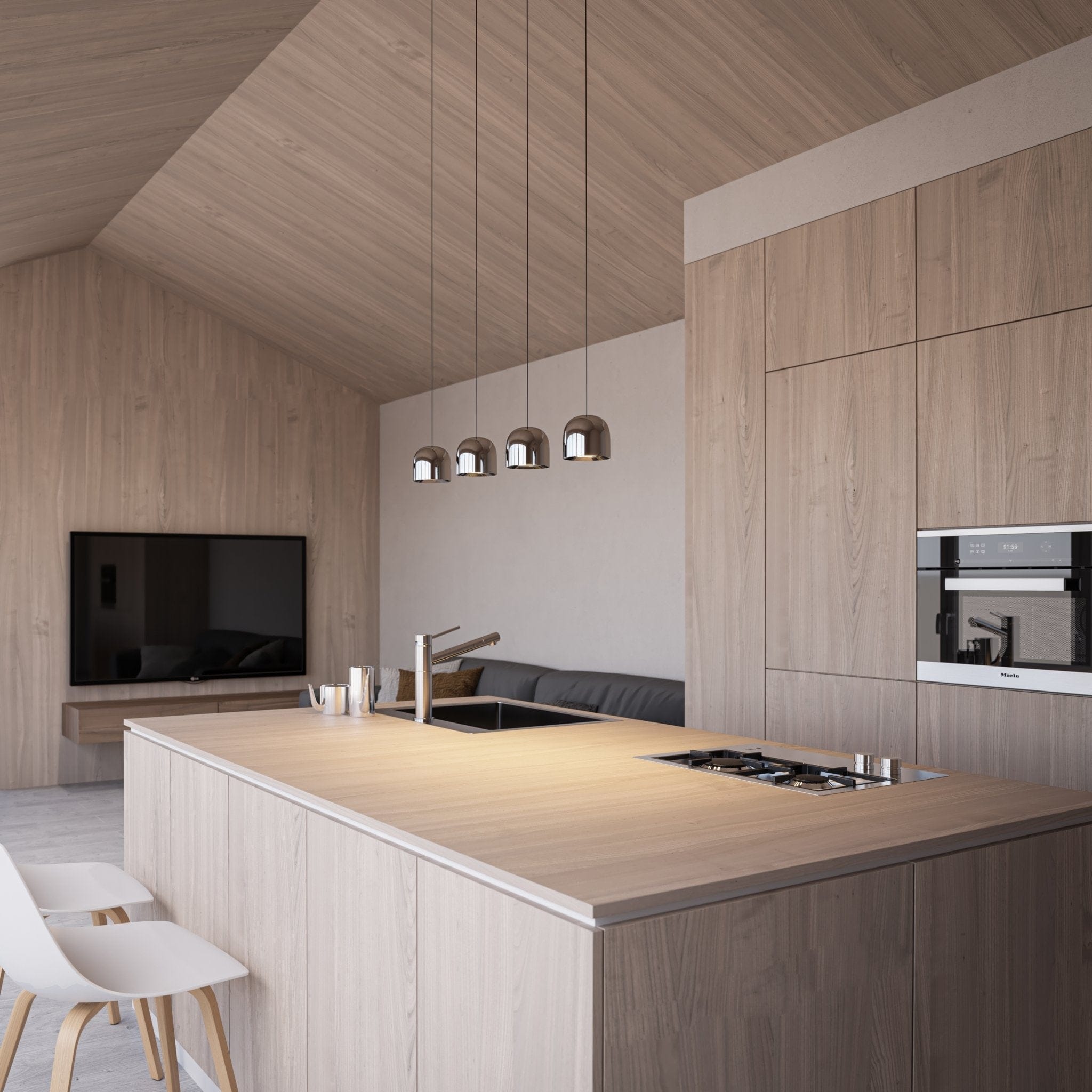 AURORA | Élégante lampe suspendue | Lampe design pour table à manger | Éclairage