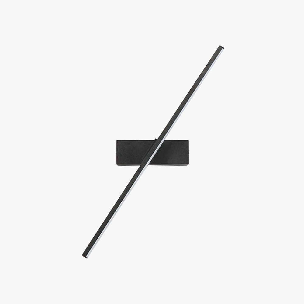 Kant Design Verstellbare Wandleuchte | Schwarz/Weiß | LED | Moderne Beleuchtung für Schlafzimmer und Wohnzimmer | Drehfunktion | 110V-240V | Metall &