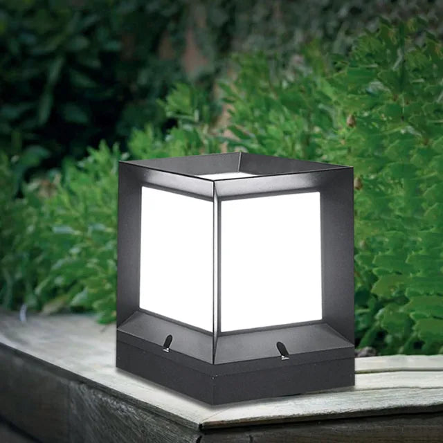 KubusLux | Lampe LED extérieure | Kubedesign | Aluminium | Éclairage moderne pour jardin, terrasse et allée | Différentes tailles | Résistant aux
