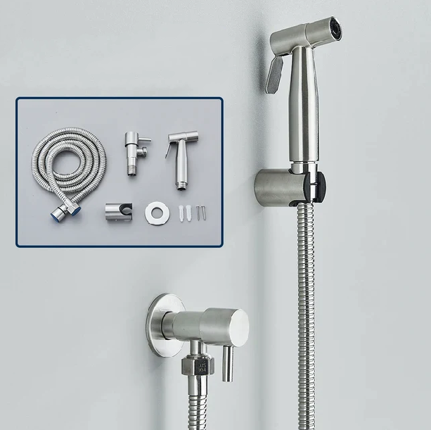 Shinesia | Toilet Bidet Sprayer | Hygiejnisk Rengøring | Komfortabelt og Let
