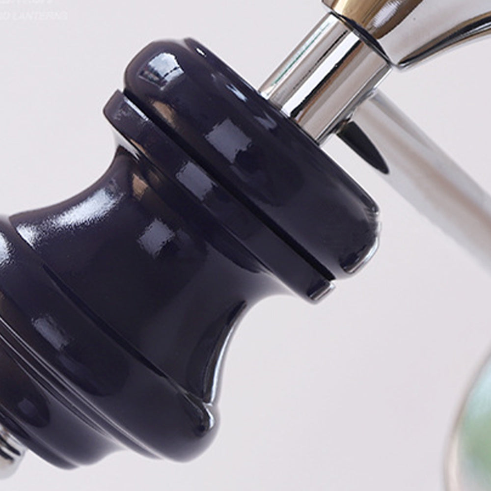 Unik lampe murale vintage française | Laiton & verre | Or | E27 | Design inspiré du Moyen Âge | Pour salle à manger, salon & chambre | 26cm de