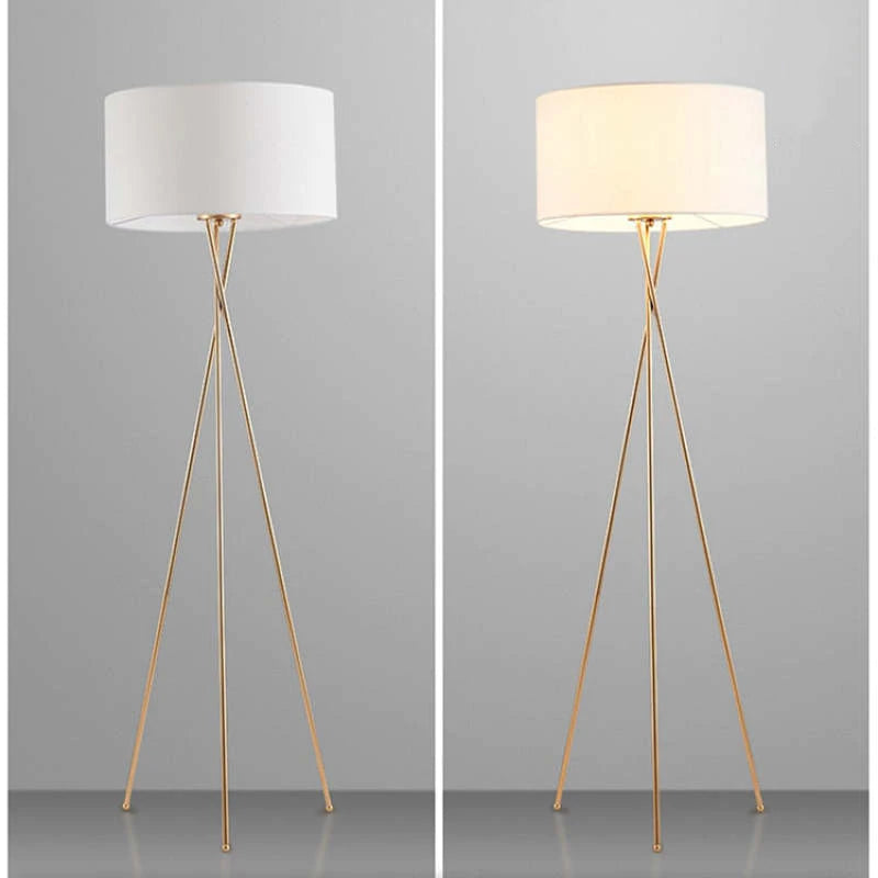 Noravenia | Modern golvlampa | Minimalistisk design | Stativfot | Stämningsfull belysning | Elegant finish | Enkel installationsprocess | Snygg för vardagsrum, sovrum och kontor | Robust kvalitet