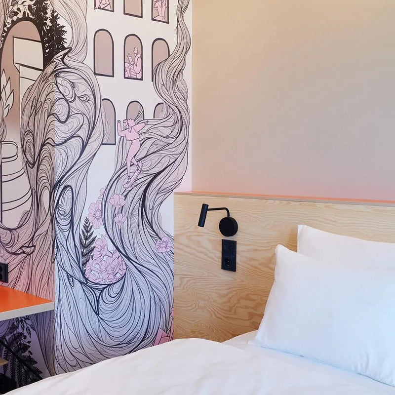 Orr LED-vägglampa | Modern design | Svart/Vit/Guld | Vardagsrum och sovrum | Metall och akryl | IP20 | 110-240V