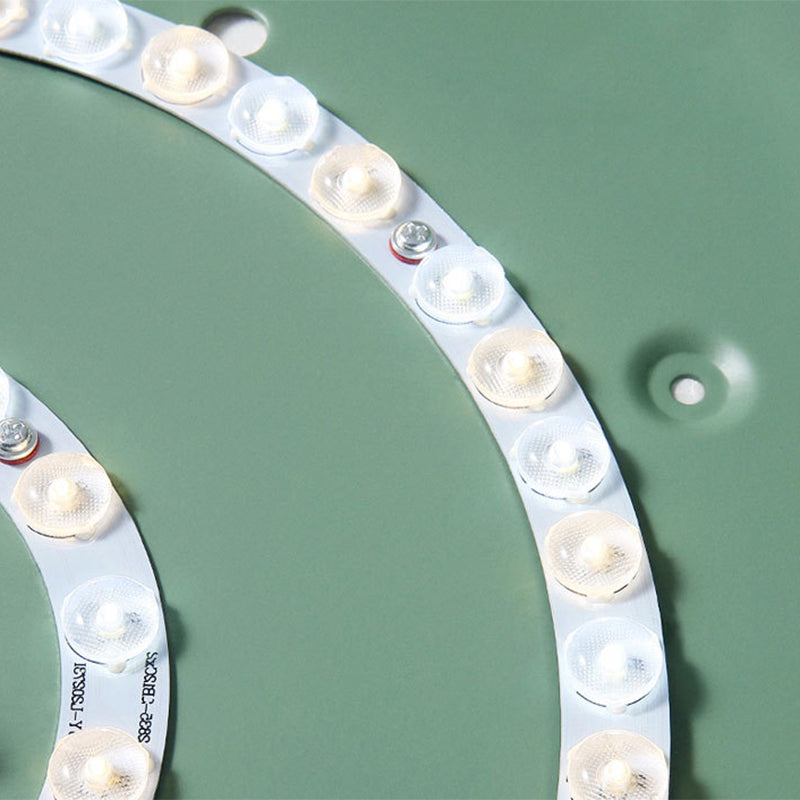 Runde LED-Deckenleuchte | Modernes Design | Acryl & Metall | Versenkte Installation | Verschiedene Farben | Energieeffiziente Beleuchtung | Ideal für