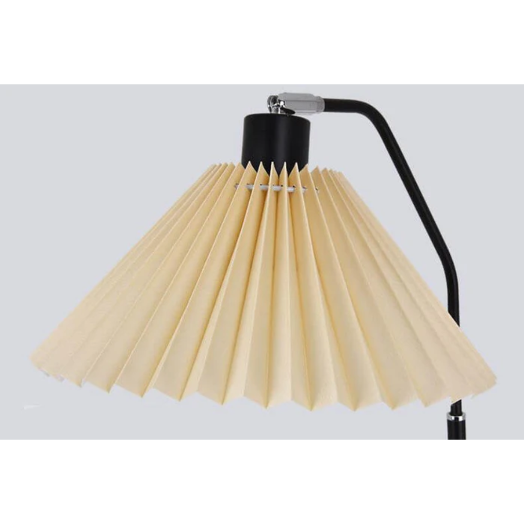 Castaviro | Justierbare Stehlampe | Modernes Design | Faltbare Lampenschirm | Kompatibel mit LED- und Glühlampen | Beleuchtung für Wohnzimmer,