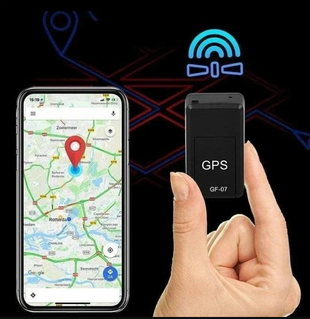 Magnetisk Mini GPS-Tracker | Realtidspositionering & Global Dækning | Lang Batteritid | Sort | ABS-plast | Vattentålig & Nem Installation | Kompatibel med Android & iOS | Inkluderer SOS- og Bevægelsesalarm