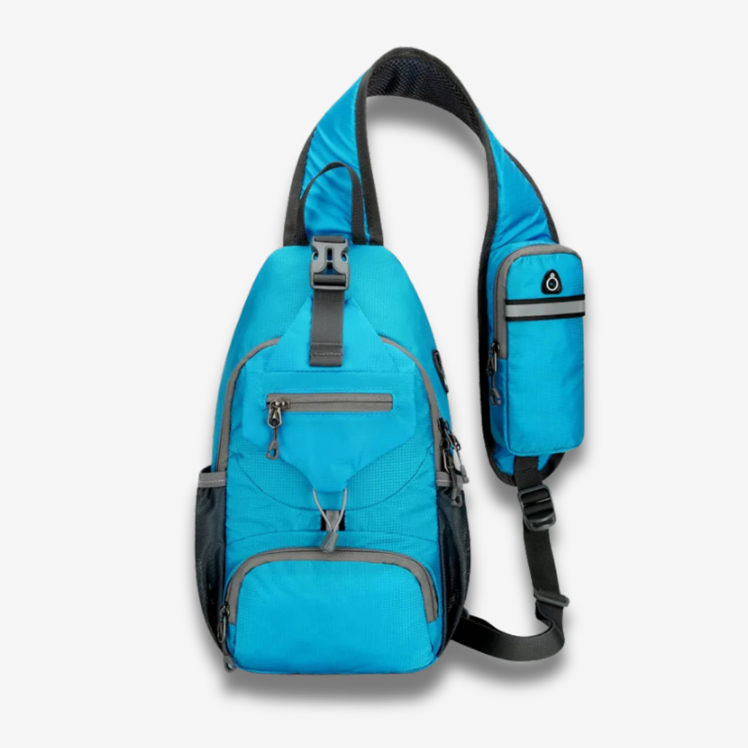 Braunschweig Taske | Vandtæt Crossbody | Anti-tyveri Design | Flere Rum | Moderne & Stilfuld Rejsekompagnon | Let & Komfortabel | Optimal Organisering | Perfekt til By & Ferie | Sikkerhed & Funktionalitet