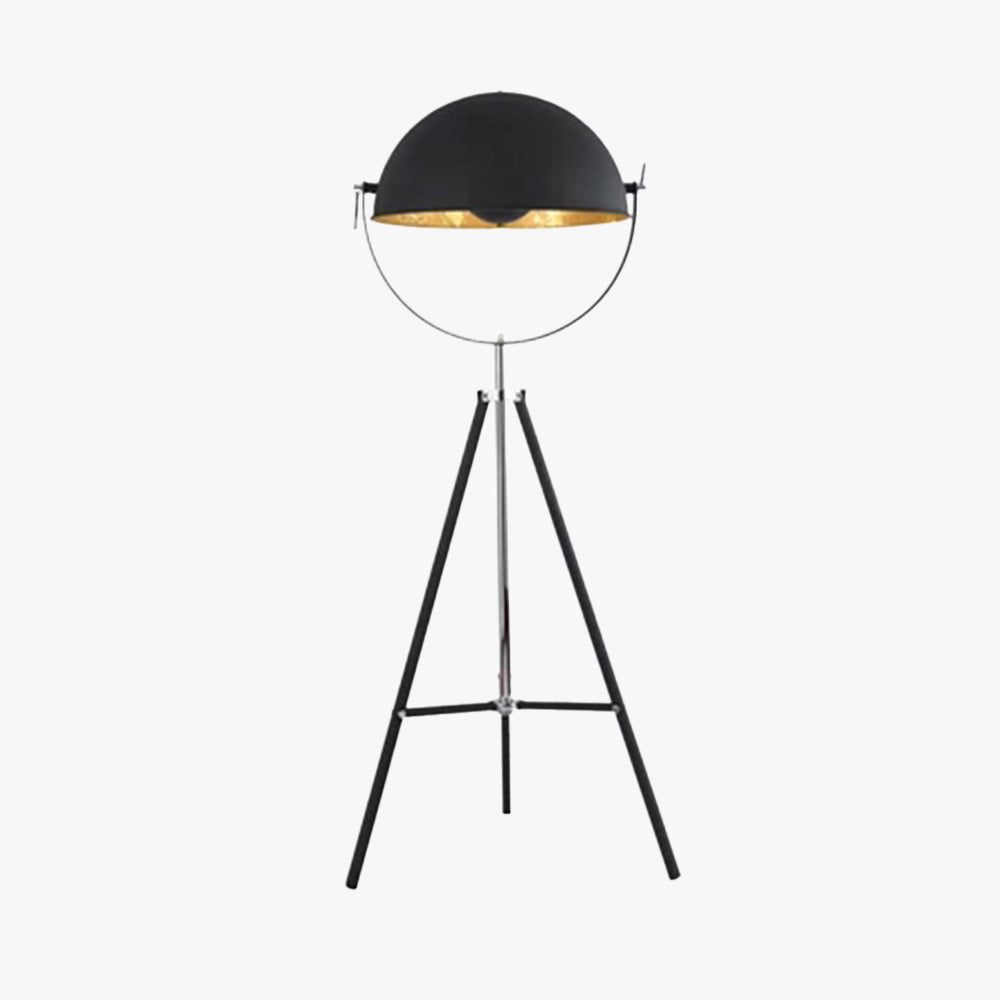 Relvena | Moderne Stativgulvlampe | Justierbarer Schirm | Industrielles Design | Qualitätsmaterialien | Fokus- und