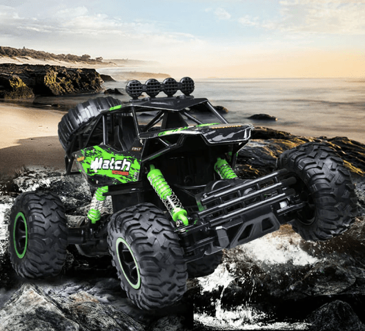 BeastTrek X4 | Robustes Offroad-RC-Auto | 4x4 | Leistungsstarker Motor | Stoßfest | 15 km/h | Lange Laufzeit | 2,4-GHz-Fernsteuerung | Hochwertige Reifen | Für Kinder und Erwachsene | Inklusive Akku | Ideal für Garten und Erde