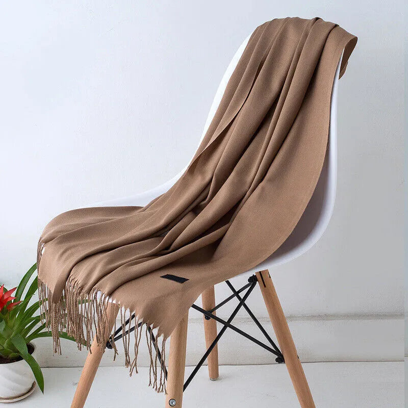 Bria Cashmere tørklæde | Lang & Stilfuld