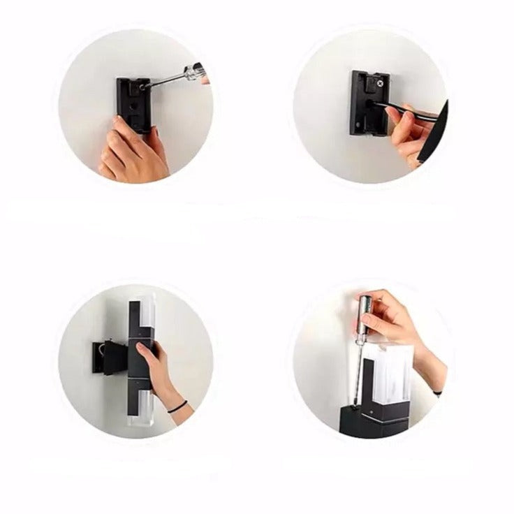 MotionGuard | Smarte Außenleuchten mit Bewegungssensor | LED-Wandbeleuchtung | Wetterbeständiges Design | IP65 wasserdicht | Energieeffizient