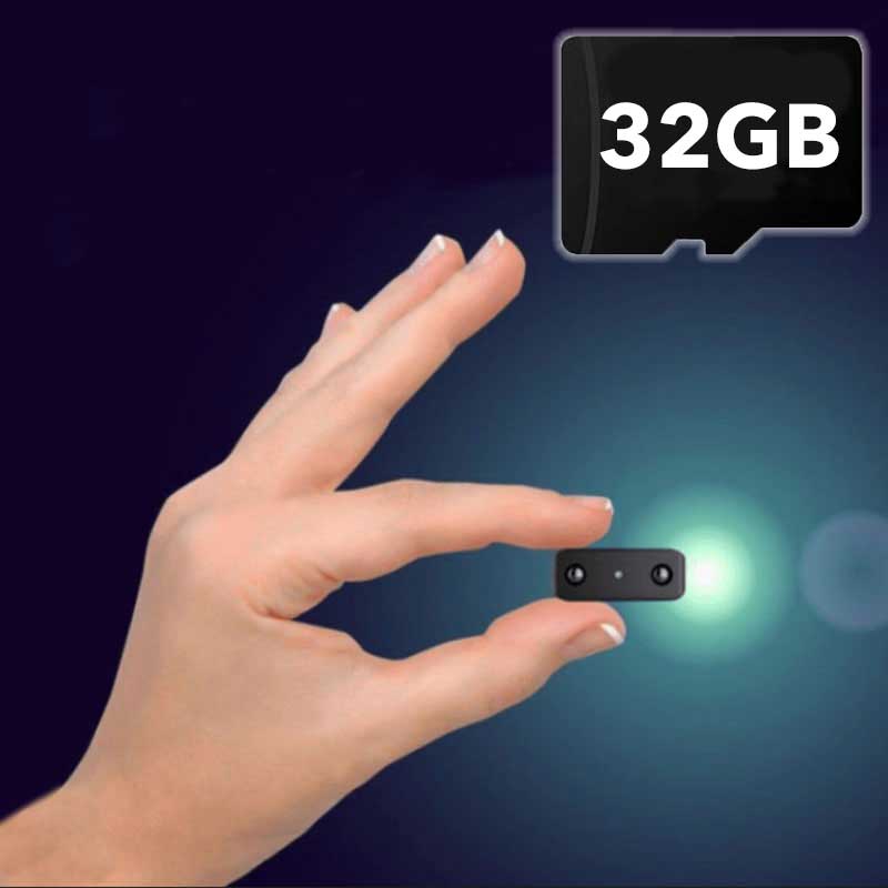 Diskret HD-kamera med WiFi | Nattesyn | 1080P opløsning | Bevægelsesdetektion | Vidvinkellins | Flere brugsmuligheder