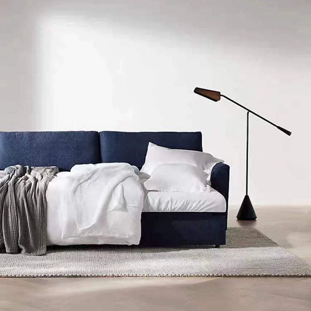 Quinorea | Minimalistische Skandinavische Stehlampe | Verstellbarer Arm | Kegelförmiger Sockel | Modernes Interieur | Hohe Qualität | Langlebiges