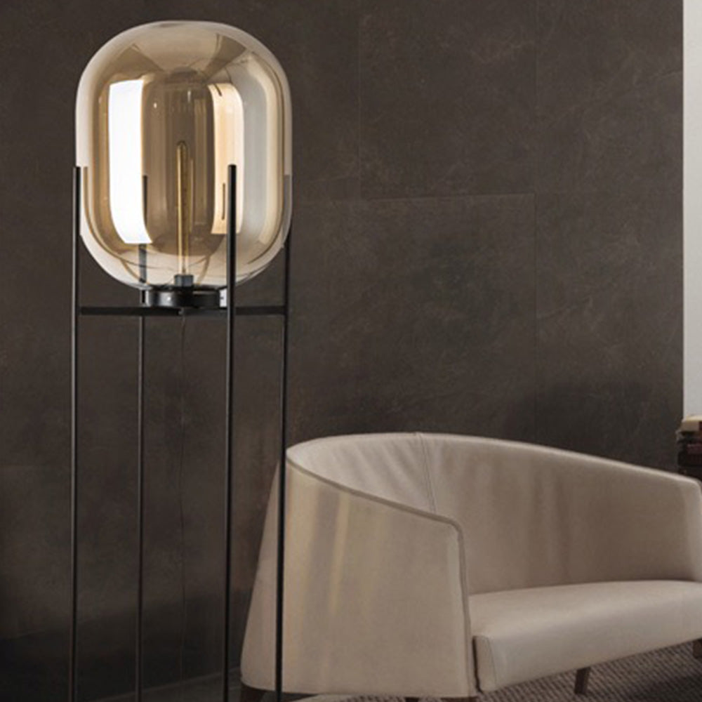 Torender | Modernistische und Funktionale Stehlampe | Sphärisches Design | Effektive Beleuchtung | Strapazierfähige Materialien | Perfekt für