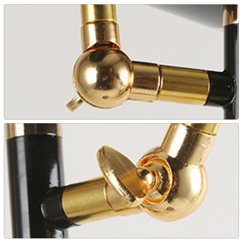 Cravione | Verstellbare Stehlampe mit 3 Spotlights | Schlankes Design | Industrieller Look | Optimale Flexibilität | Zeitloser Stil | Perfekt für