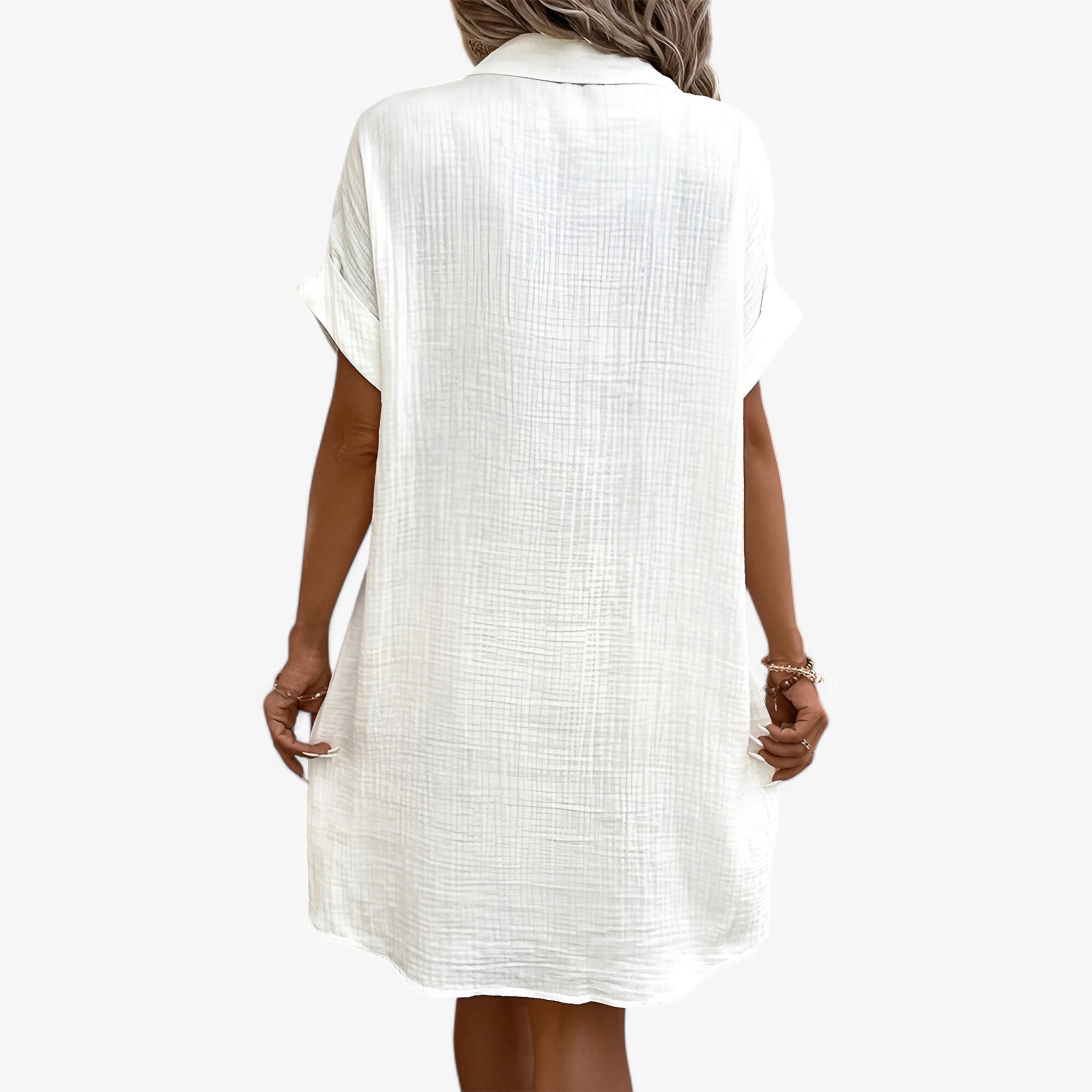 Olivia | Sommerkjole i bomuld - Let og elegant