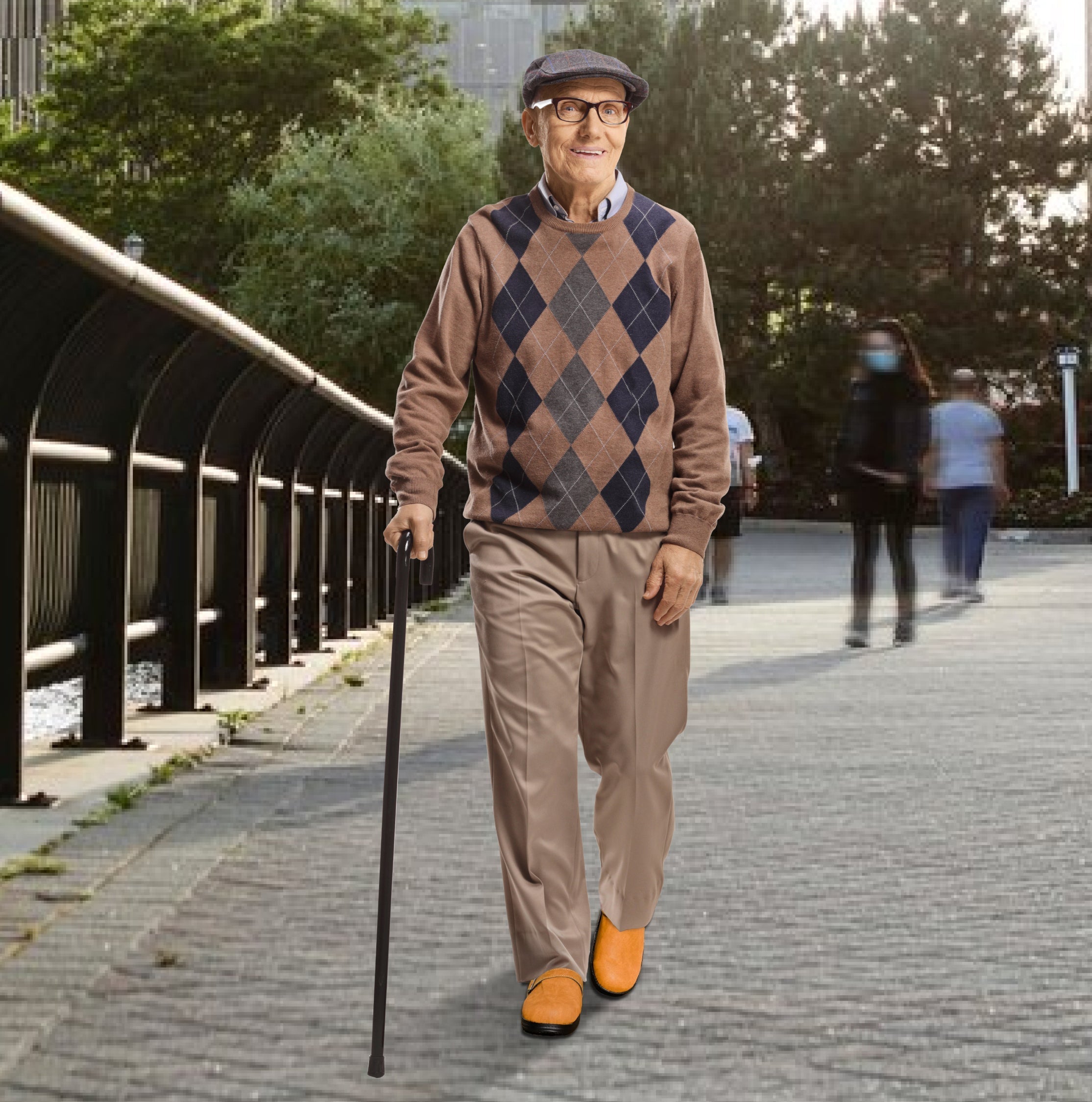 Fritzroy | Anti-Skrid Læder Hjemmesko | Ortopædisk Ergonomisk Design til Mænd | Komfort og Stil