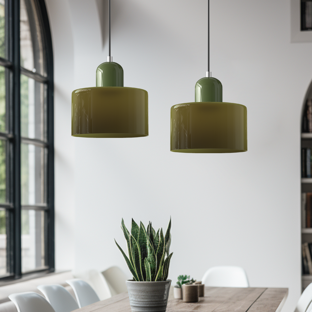 Bauhaus Modern Glass Pendant Light | Artistic Design | Home Decor Lighting | Elegant Minimalist Fixture