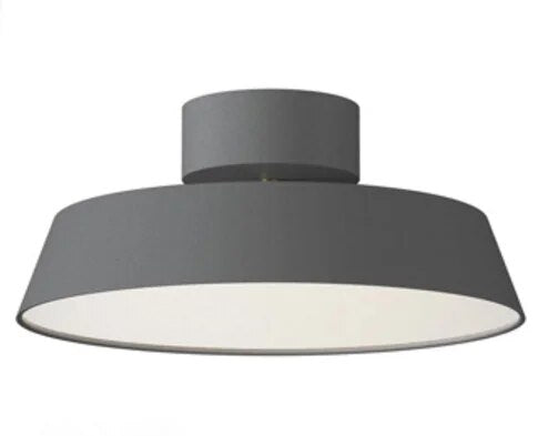 LumiTwist | Nowoczesna lampa sufitowa LED z aluminium | Regulowana głowica | Neutralne białe światło 4000 K | 12 W | Idealna do salonów i miejsc