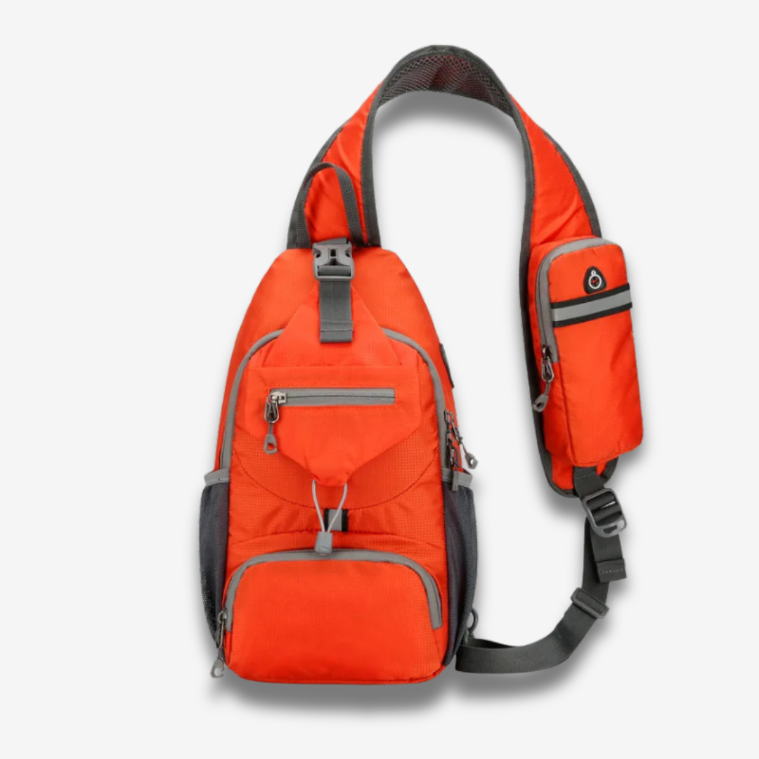 Braunschweig Taske | Vandtæt Crossbody | Anti-tyveri Design | Flere Rum | Moderne & Stilfuld Rejsekompagnon | Let & Komfortabel | Optimal Organisering | Perfekt til By & Ferie | Sikkerhed & Funktionalitet