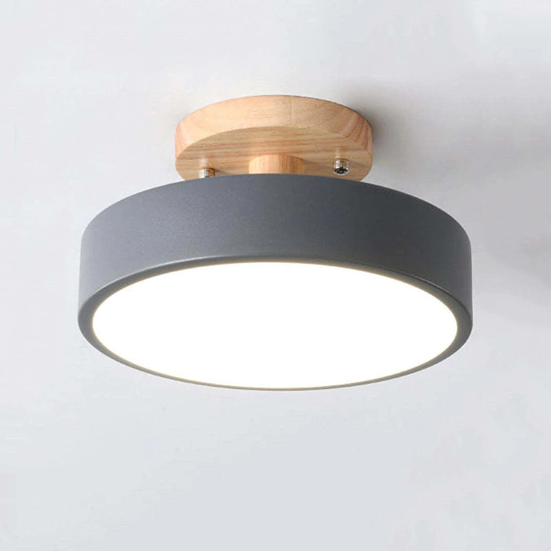 VegaGleam | Elegante LED-Lampe aus Holz und Acryl | Vielseitige Wandleuchte für Wohnzimmer, Schlafzimmer oder Esszimmer | Energieeffiziente